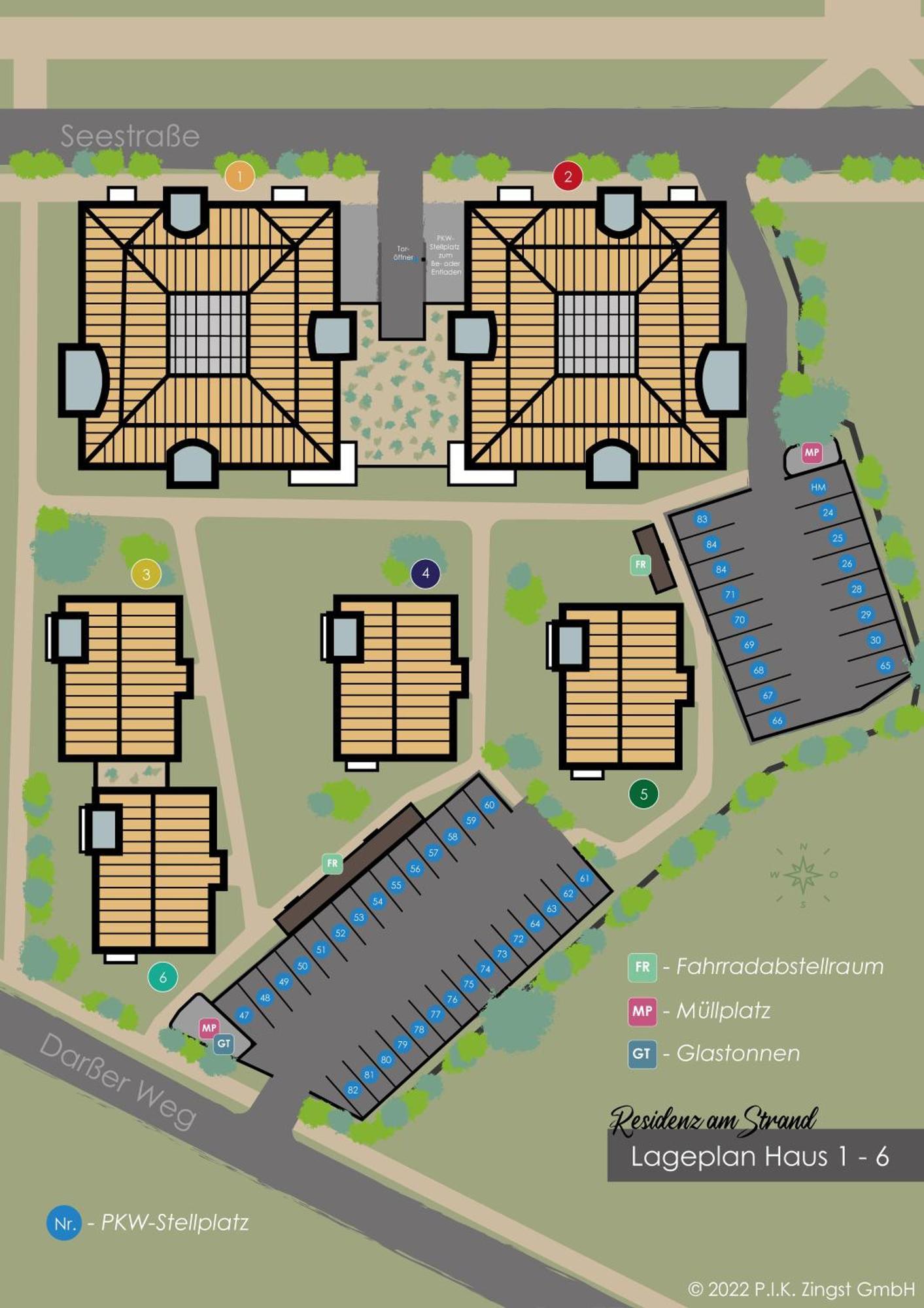 זינקסט Residenz Am Strand Wohnung 1-18 מראה חיצוני תמונה